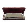 EAST TOP T10 Harmonica Paslanmaz Çelik Gövde / 10 Delikli / Gümüş Renk Mızıka