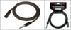 KIRLIN MP-273B-3M-BK 3 Metre XLRm-TRS Kablo
