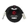 KIRLIN MP-483PR-3M-BK 3 Metre XLRm-TRS Stereo Kablo
