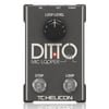 TC Helicon Ditto Mic Looper Vokal Efekt Pedalı