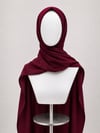 1.00X1.00 Büyük Boy Eşarp Bordo