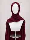 1.50X1.50 Büyük Boy Eşarp Bordo