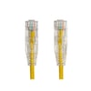 AGER AC-602-0015 15CM UTP SLIM CAT6 PATCH KABLO SARI Cu, LSZH AWG 28
