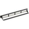 AGER AC-611-24E 8P8C,LSA,ALTIN KONTAK 24 PORT CAT6 DOLU 1U ZIRHSIZ PATCH PANEL