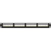 AGER AC-611-24E 8P8C,LSA,ALTIN KONTAK 24 PORT CAT6 DOLU 1U ZIRHSIZ PATCH PANEL