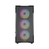 FAZEON F1 M650BBM 650W 80  4x RAINBOW FIXED LED FAN MICRO ATX 2xUSB3.0 SİYAH KASA