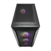 FSP CMT218 650W 4x FAN E-ATX SİYAH GAMING KASA