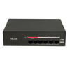 HILOOK NS-0106MP-35 10/100 4 PORT POE 2 PORT UPLINK FAST ETHERNET METAL SWITCH