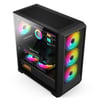 IROMX ORENDA BTX-75G3 750W 4x12CM ARGB FAN ATX 2xUSB2.0/1xUSB3.0 360MM SOĞUTUCU DESTEKLİ SİYAH KASA