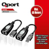 QPORT Q-UX2 CAT5/CAT6 60M USB EXTENDER