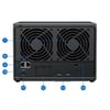 SYNOLOGY DS1525PLUS 8GB 5 BAY 2xGLAN DEPOLAMA ÜNİTESİ