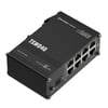 TELTONİKA TSW040 8 PORT 10/100 8 PORT POE 240 WATT YONETILEMEZ ENDÜSTRİYEL SWITCH