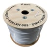 TTEC KBL-CAT5e-24CCA/IN500B 500MT U/UTP CAT5e NETWORK PVC KABLO BEYAZ CCA 0.50MM