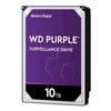 WD PURPLE 10TB 7200RPM 256MB SATA3 6Gbit/sn WD102PURX 7/24 HDD