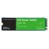 WD SN350 500GB 2400/1500/MB/s M2 PCIe NVME SSD WDS500G2G0C