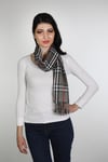 Antrasit Siyah Viscon - Cotton Şal