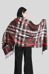 Kahve %100 Pashmina Şal