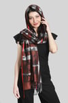 Kahve %100 Pashmina Şal