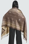 Kahve Gold Pashmina Şal