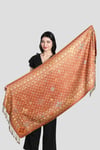 Kiremit Gold Pashmina Şal