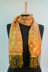 Kiremit Gold Pashmina Şal