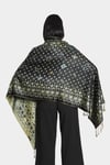 Koyu Kahve Bej Pashmina Şal