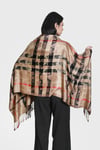 Lila %100 Pashmina Şal