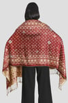 Mürdüm Gold Pashmina Şal