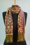 Mürdüm Gold Pashmina Şal