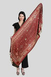 Mürdüm Gold Pashmina Şal