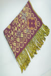 Mürdüm Gold Pashmina Şal