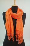 Orange Keten Şal
