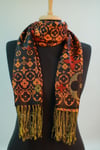 Siyah Kiremit Pashmina Şal