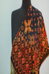 Siyah Kiremit Pashmina Şal
