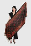 Siyah Kiremit Pashmina Şal