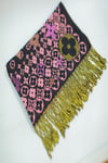 Siyah Pembe Pashmina Şal