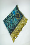 Siyah Turkuaz Pashmina Şal