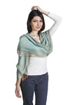 Turkuaz Cappuccino Cotton - Viscon Şal