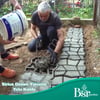 1  Adet Bahçe Taş Kalıp Beton Kalıbı Zemin Kaplama Kalıbı 42x40 Cm Sirius Desen / Bsr Garden