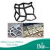 1  Adet Bahçe Taş Kalıp Beton Kalıbı Zemin Kaplama Kalıbı 42x40 Cm Sirius Desen / Bsr Garden