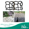 8 Adet Bahçe Taş Kalıp Beton Kalıbı Zemin Kaplama Kalıbı 42x40 Cm Sirius Desen / Bsr Garden
