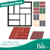 Capella Desen Yürüme Yolu Kalıbı 40x40 Bsr Garden