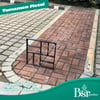 Capella Desen Yürüme Yolu Kalıbı 40x40 Bsr Garden