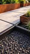 Çim Sınırlayıcı Düz 25 MT Siyah-Çim Ayırıcı / 2,5 Metre X 10 Adet