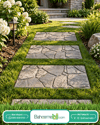 Taş Desen Beton Adım Taşı BSR Garden