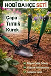 YBA 3’lü Bahçe Seti – Çapa, Tırmık ve Kürek Hobi Seti