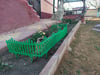 Yeşil Dekoratif Bahçe Çiti Plastik Çit Peyzaj Koruma Panel Çit 1 Adet 59 Cm Bsr Garden