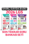 2026 LGS SON TEKRAR SÖZEL + SAYISAL BÖLÜM SORU BANKASI SETİ