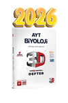3D AYT BİYOLOJİ VDD DEFTER GÜNCEL BASKI 2026