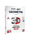 3D Yayınları TYT AYT  Geometri 1.Kitap Video Destekli Defter